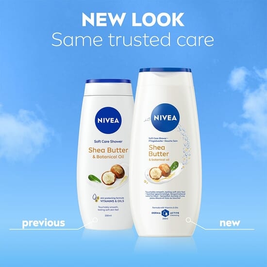 NIVEA Duschkräm Care Shea Butter & Botanical Oil 250 ml 