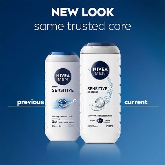 NIVEA MEN Sensitive Soothing Shower Gel 250 ml
