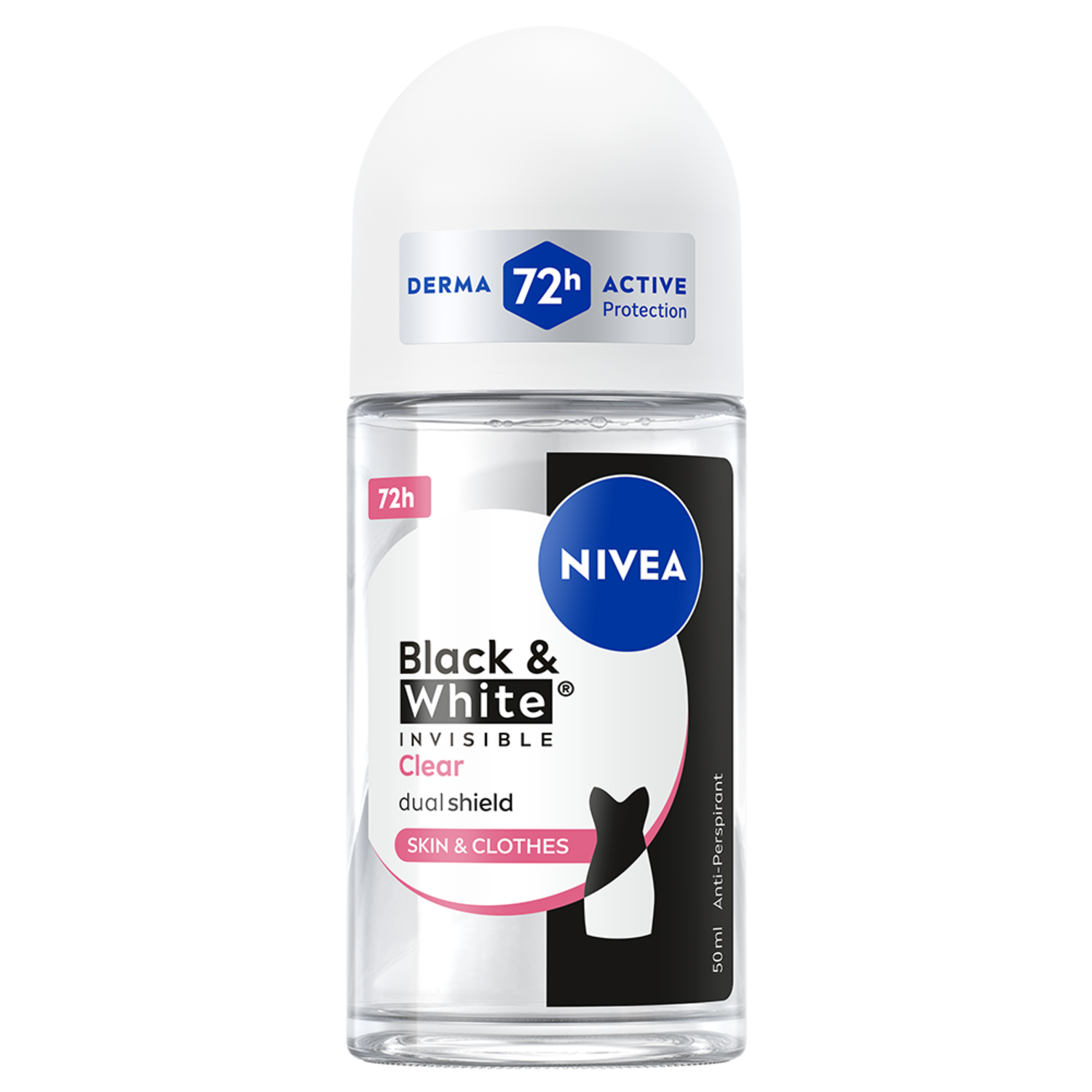 Alternativ bild 1 för NIVEA Black & White Original Roll On 50 ml