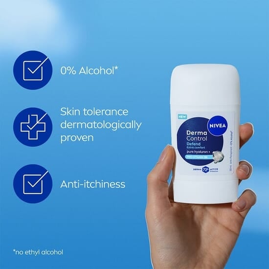 NIVEA Antiperspirant Deo Stick Derma Control Defend 50 ml 