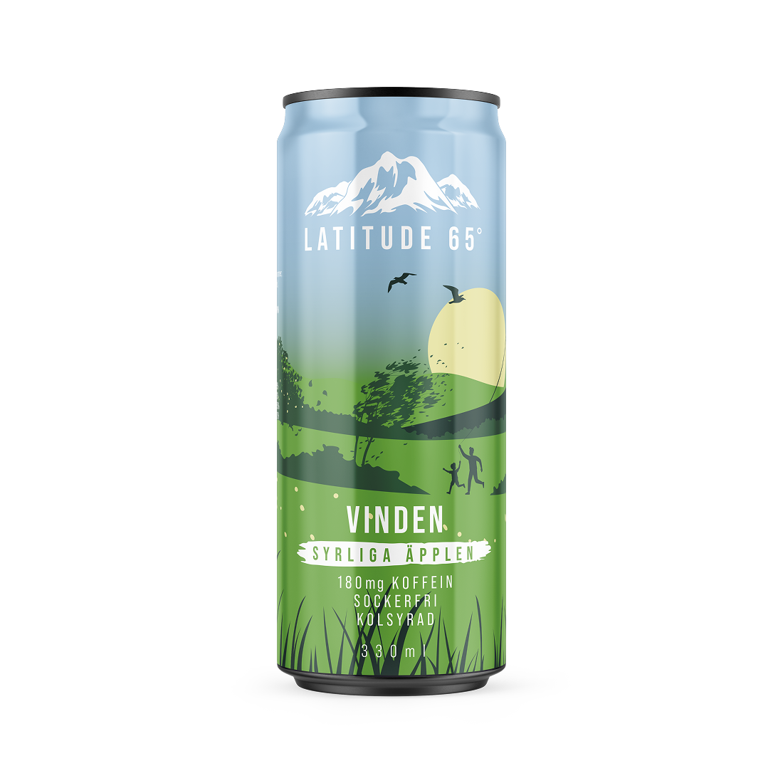 Latitude 65 Vinden Syrliga äpplen Limited 330 ml