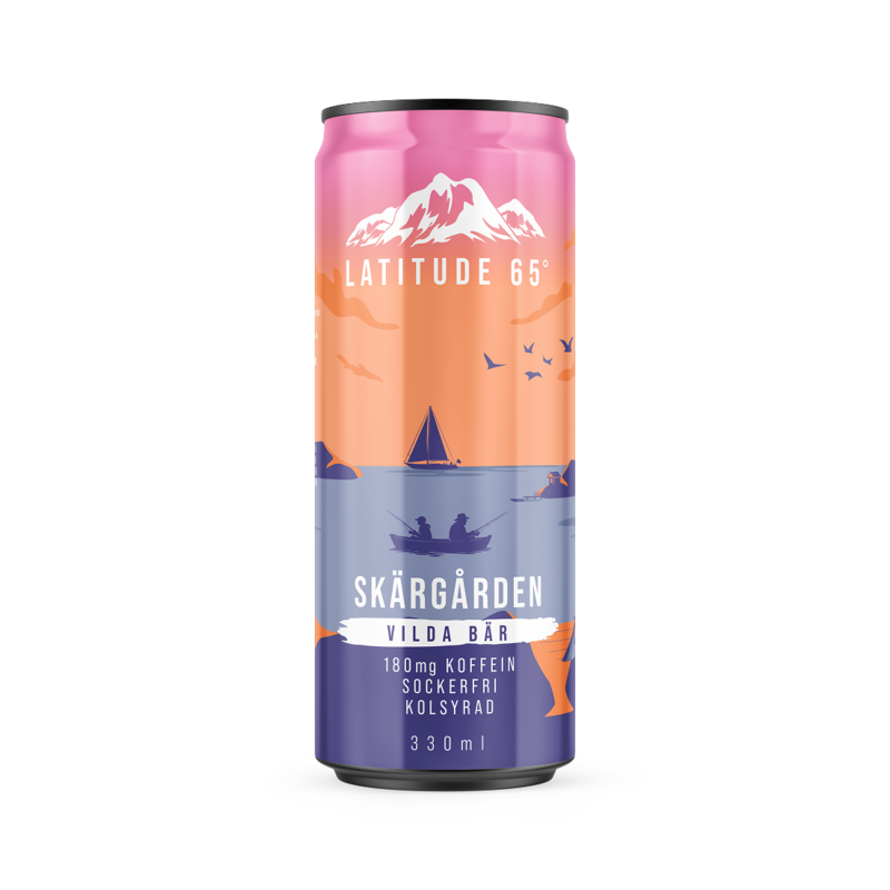 Latitude 65 Sk&auml;rg&aring;rden Vilda b&auml;r Limited 330 ml