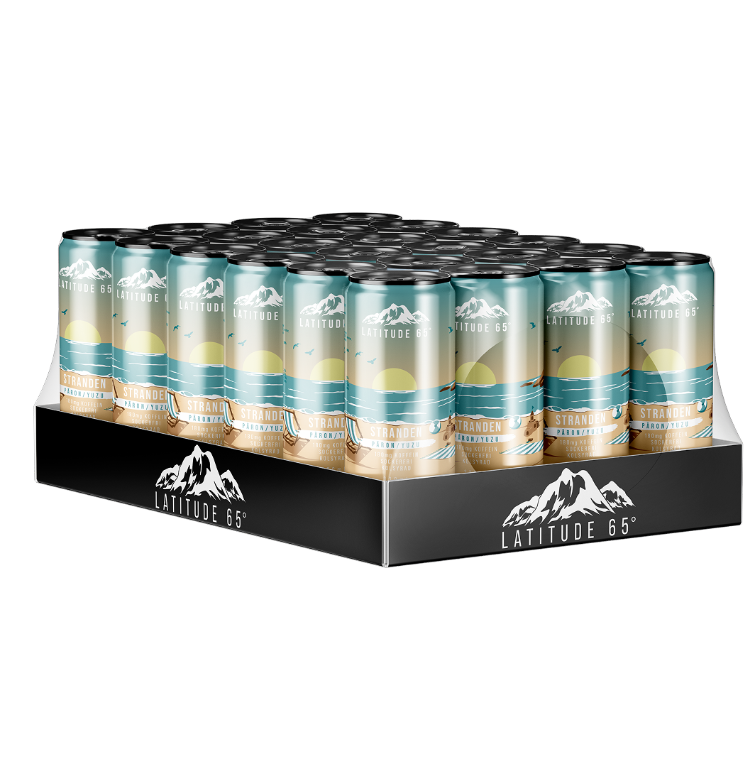 Latitude 65 Stranden Päron/Yuzu Limited 24 x 330 ml