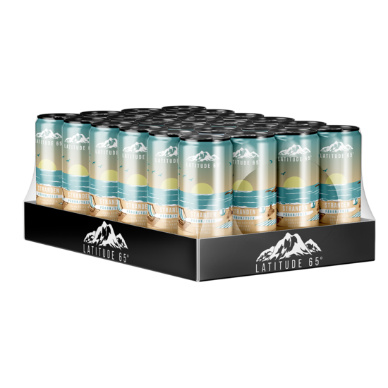 Latitude 65 Stranden Päron/Yuzu Limited 24 x 330 ml