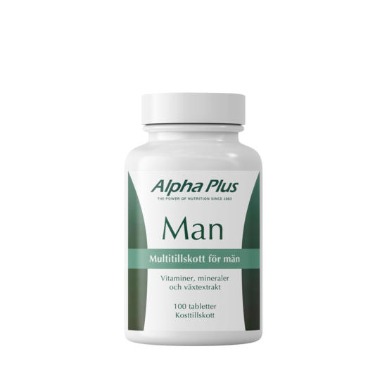 Alpha Plus Man 100 tabletter