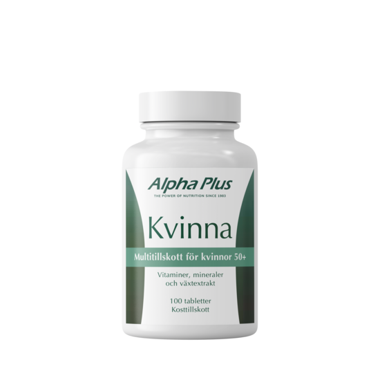 Alpha Plus Kvinna 100 tabletter