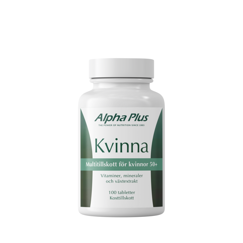 Köp 2 få 25% | Alpha Plus Kvinna 100 tabletter