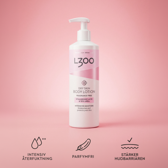 L300 Intensive Moisture Body Lotion Oparfymerad 350 ml