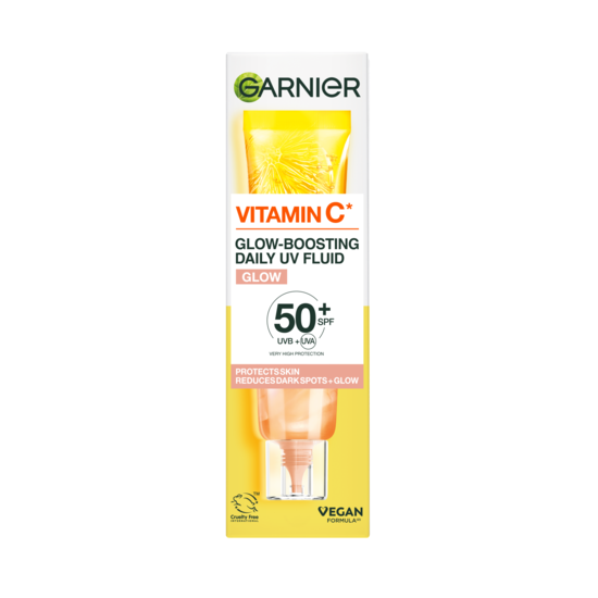 Garnier Vitamin C* Glow-Boosting Daily UV-Fluid SPF50+ Sheer Glow 40 ml