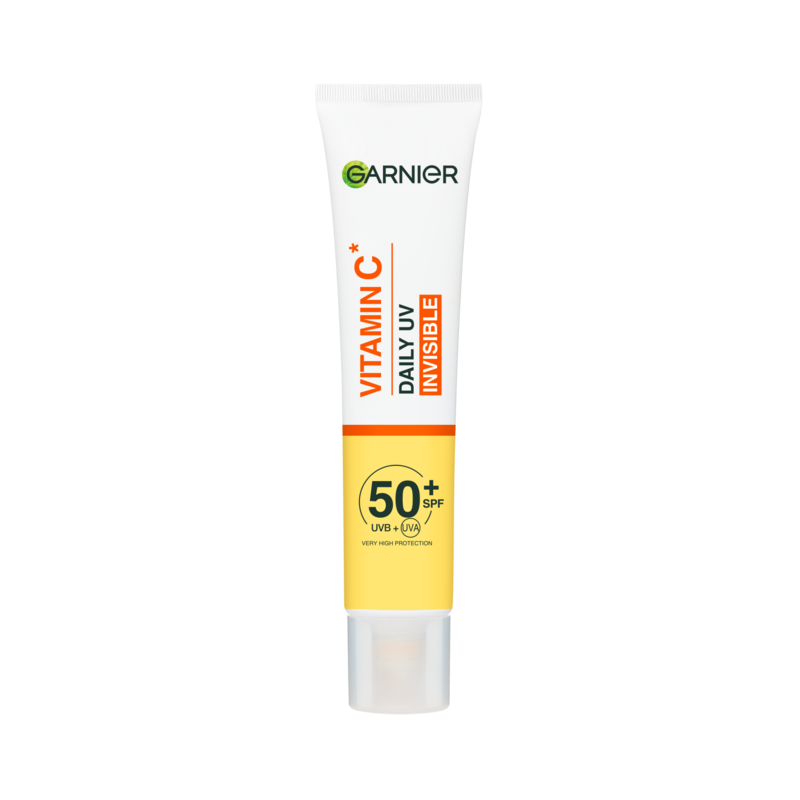 Garnier Vitamin C* Glow-Boosting Daily UV-Fluid SPF50+ Invisible 40 ml