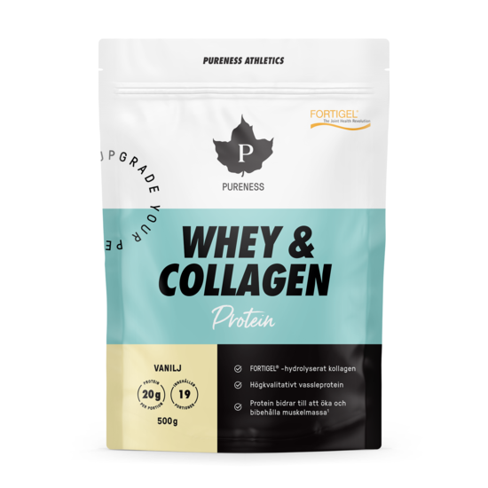 Pureness Athletics Whey & Collagen Vanilj 500 g