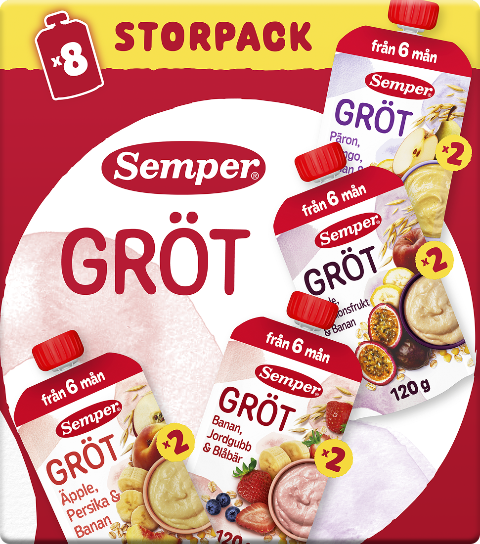 Grötklämmis 120 g Storpack 8-pack
