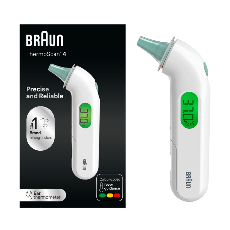 Braun ThermoScan 4 Örontermometer