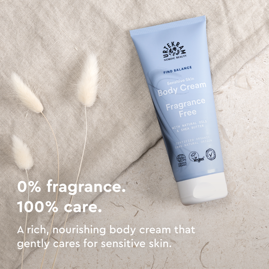 Urtekram Beauty Fragrance Free Sensitive Skin Body Cream 200 ml