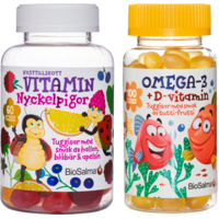 BioSalma Barnvitaminer – Multivitamin + Omega-3