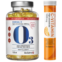 BioSalma Omega-3 + C-vitamin Immunboost