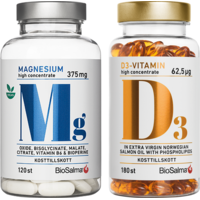 BioSalma Magnesium + D-vitamin Välmåendepaket