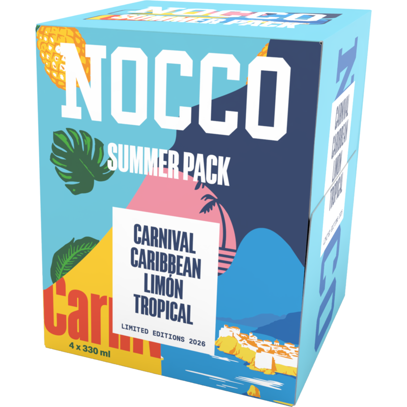 NOCCO Summer Pack 330 ml 4-pack