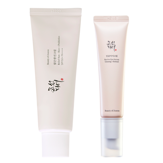 Beauty of Joseon Relief Sun + Revive Eye Serum K-beauty Duo