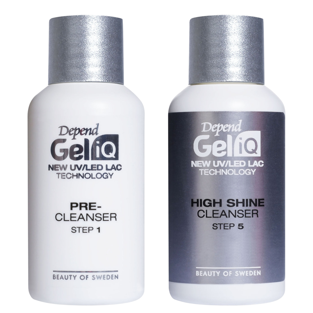 Depend Gel iQ Pre-Cleanser + High Shine Cleanser