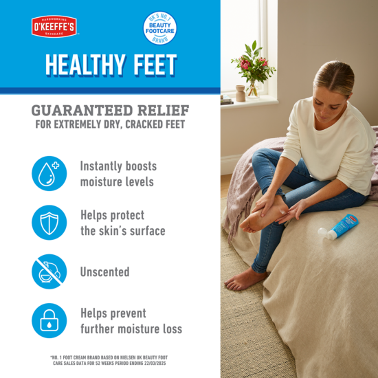 O'Keeffe's Healthy Feet Fotkräm 85 ml