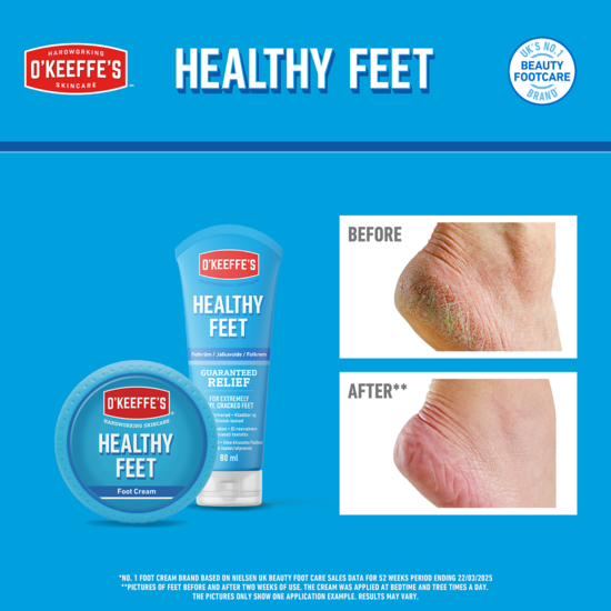 O'Keeffe's Healthy Feet Fotkräm 85 ml