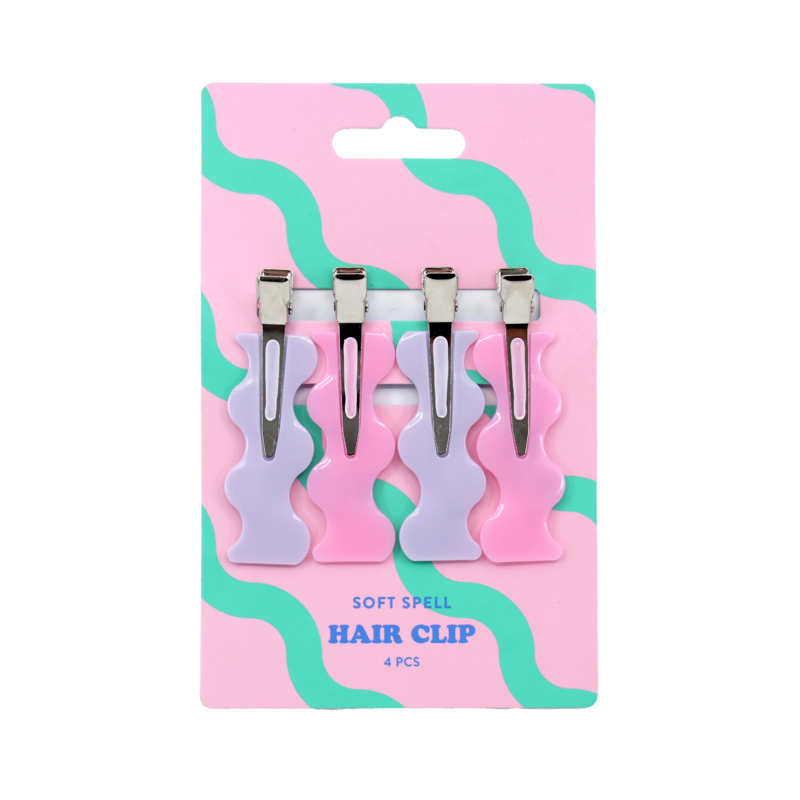 Soft Spell Make Up Clip Hårklämmor 4 st