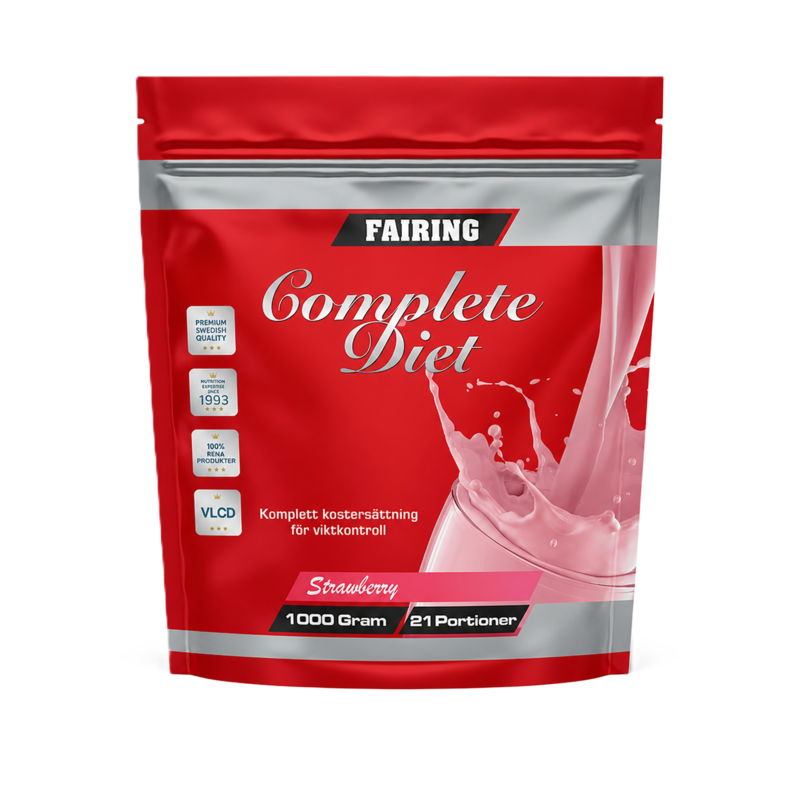 Fairing Complete Diet Strawberry 1000 g