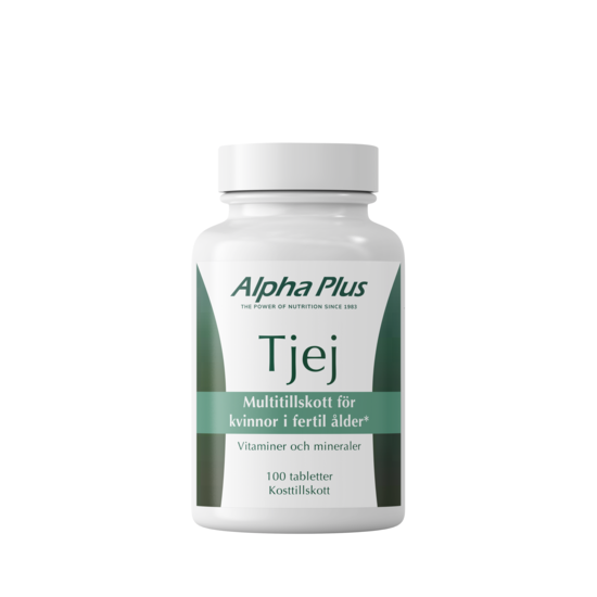 Alpha Plus Tjej 100 tabletter