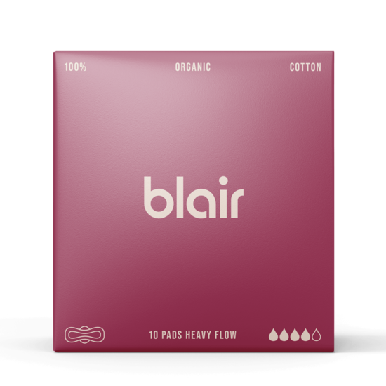 Blair Ekologiska Bindor Natt 10 pack
