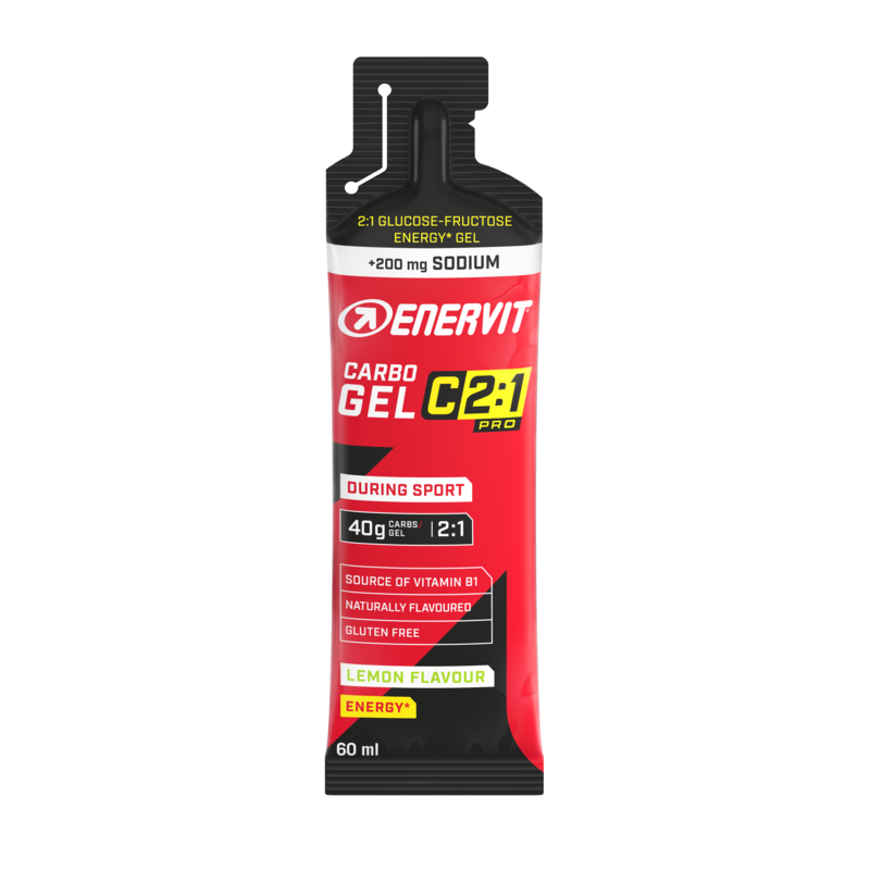 Enervit C2:1 Carbo Gel Lemon Sodium 60 ml