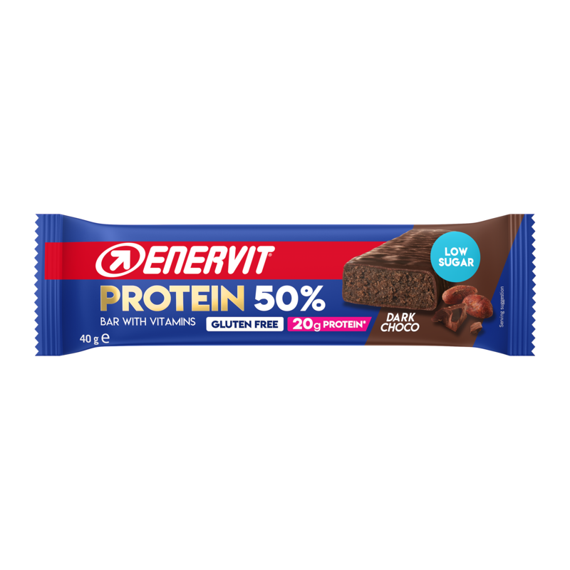 Enervit Protein Bar Dark Choco 50% 40 g
