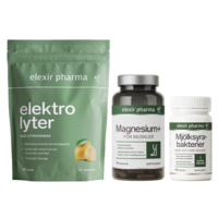 Elexir Pharma VM-kit med Elektrolyter + Magnesium + Mjölksyrabakterier