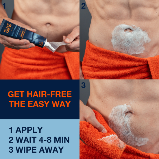 No Hair Crew Intimate Hair Removal Cream 100 ml