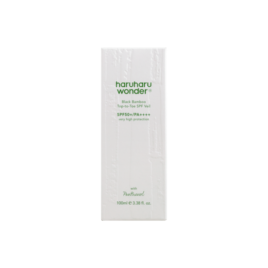haruharu wonder Black Bamboo Top-to-Toe SPF Veil SPF50+ PA++++ 100 ml