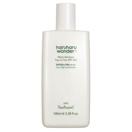 haruharu wonder Black Bamboo Top-to-Toe SPF Veil SPF50+ PA++++ 100 ml