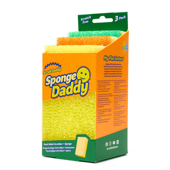 Scrub Daddy Sponge Duster 3-pack
