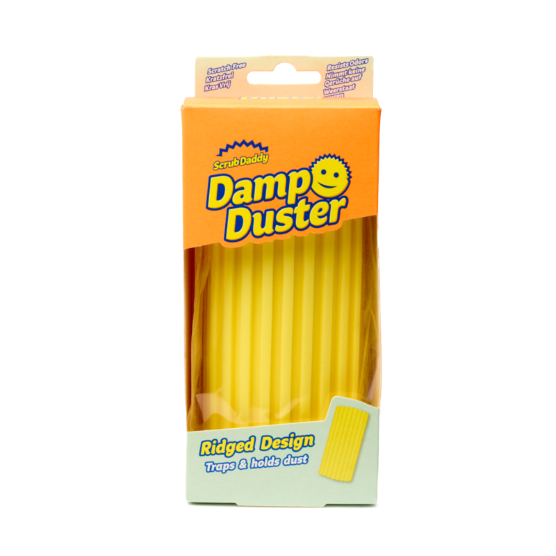 Scrub Daddy Damp Duster Yellow