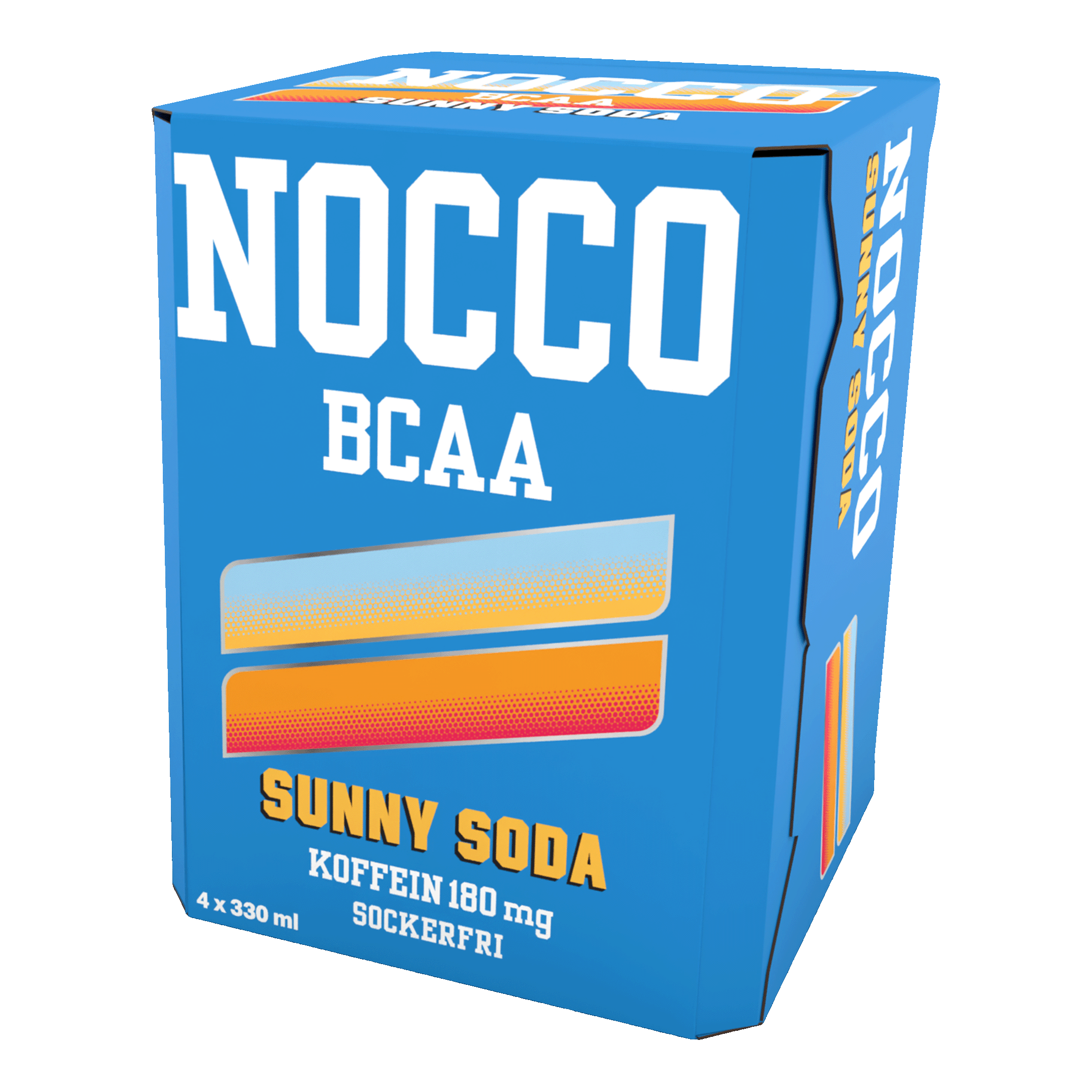 NOCCO BCAA Sunny Soda 330 ml 4-pack
