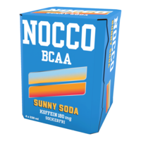 NOCCO BCAA Sunny Soda 330 ml 4-pack