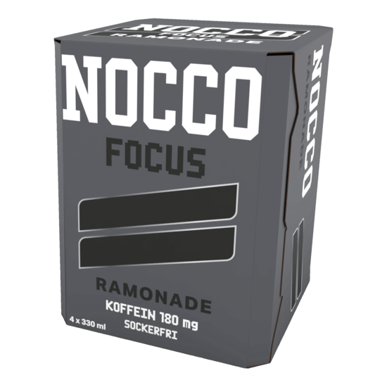 NOCCO Focus Ramonade 330 ml 4-pack