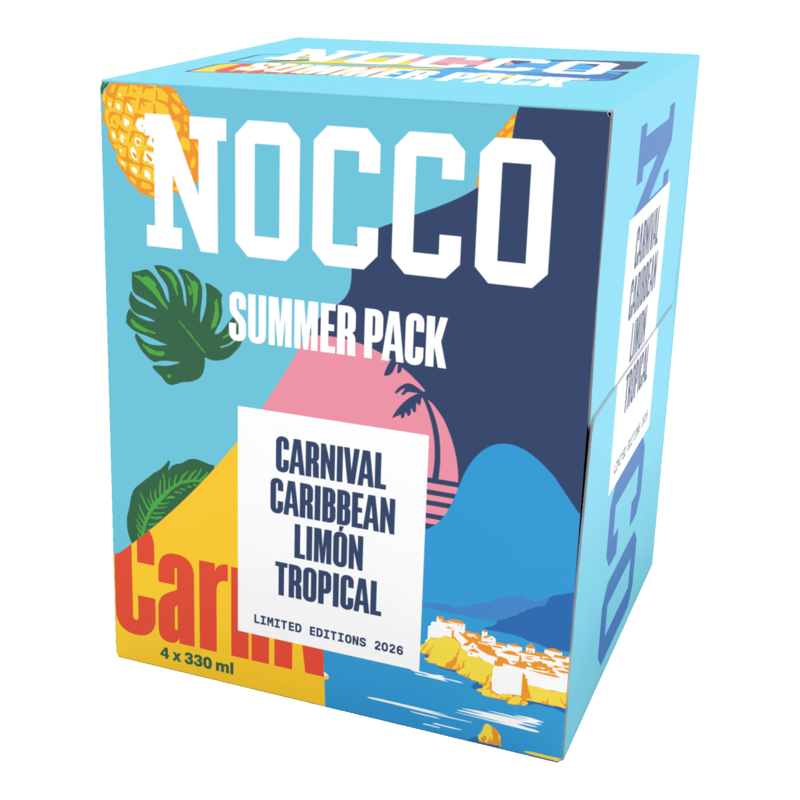 NOCCO Summer Pack 330 ml 4-pack