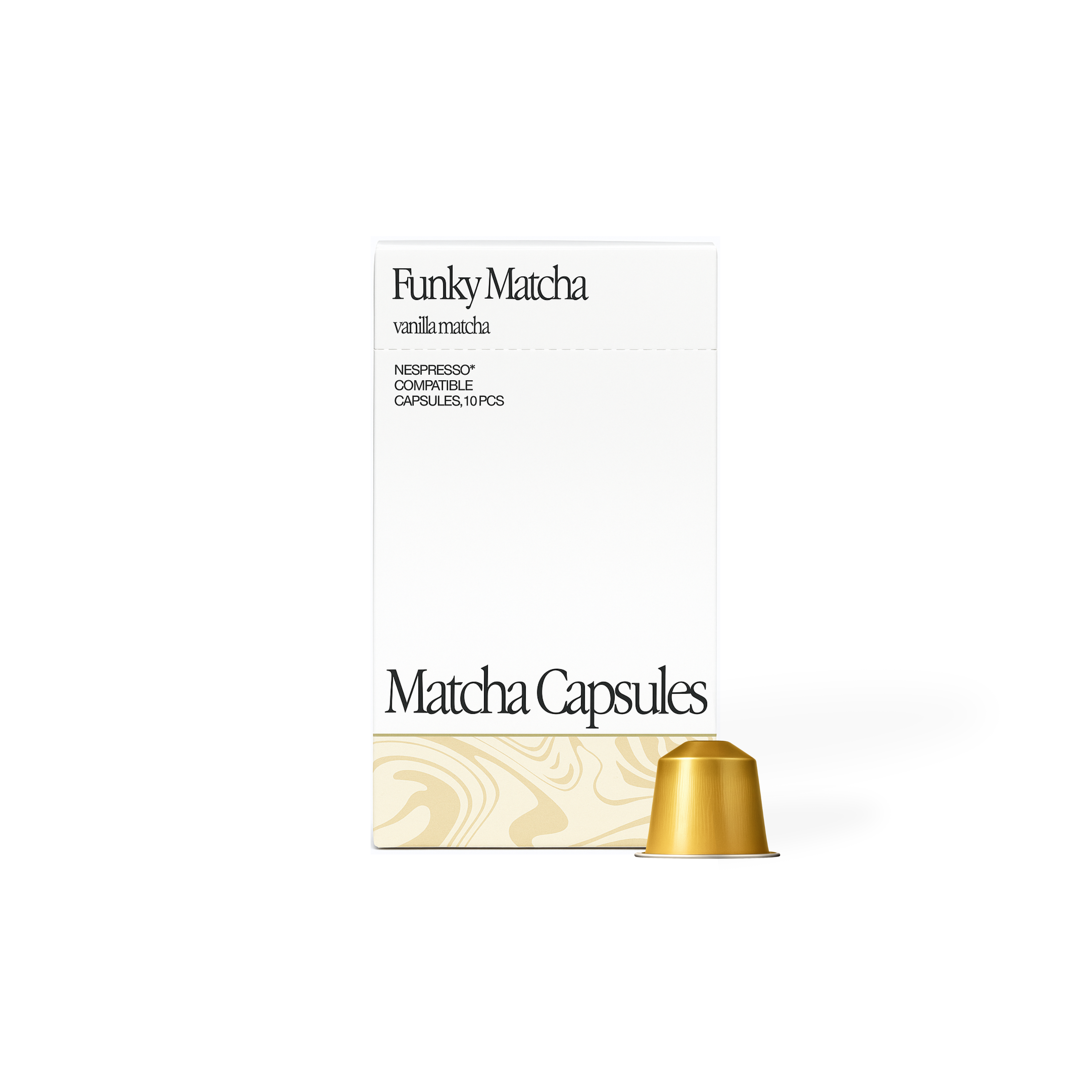 Funky Matcha Vanilla Matcha Pods (Nespresso Compatible) 10 st