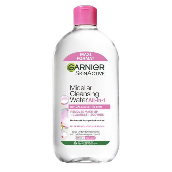 Garnier Micellar Cleansing Water All-in-1 Micellärvatten för normal och känslig hud 700 ml
