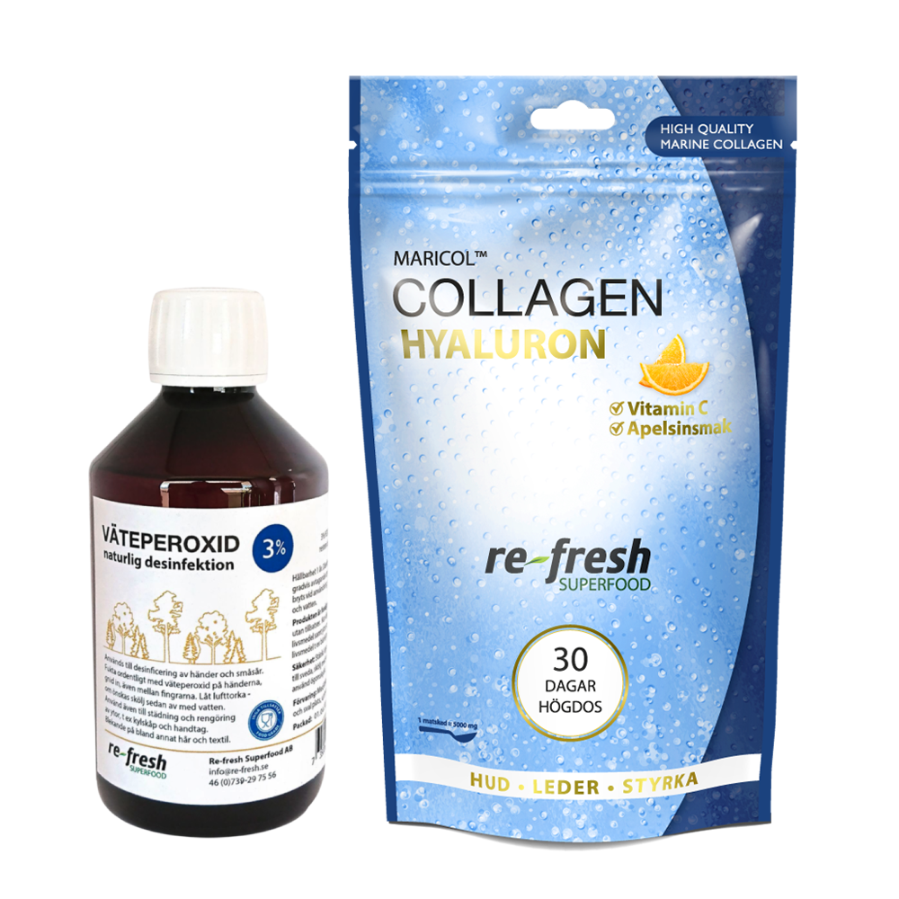 Re-Fresh Superfood Väteperoxid + Collagen Hyaluron