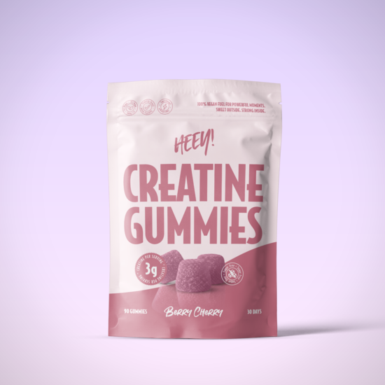 Heey! Creatine Gummies Berry Cherry 90 st
