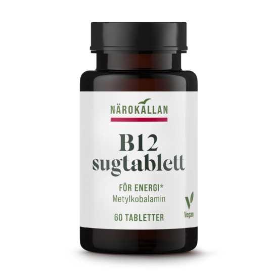 Närokällan B12 sugtablett 60 tabletter