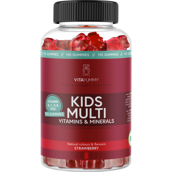 VitaYummy Kids Multivitamins Strawberry 110 gummies