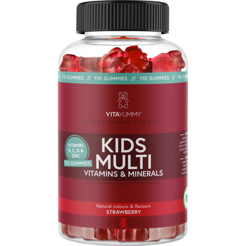 VitaYummy Kids Multivitamins Strawberry 110 gummies