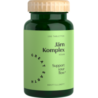 Great Earth Järn Komplex 25 mg 100 tabletter
